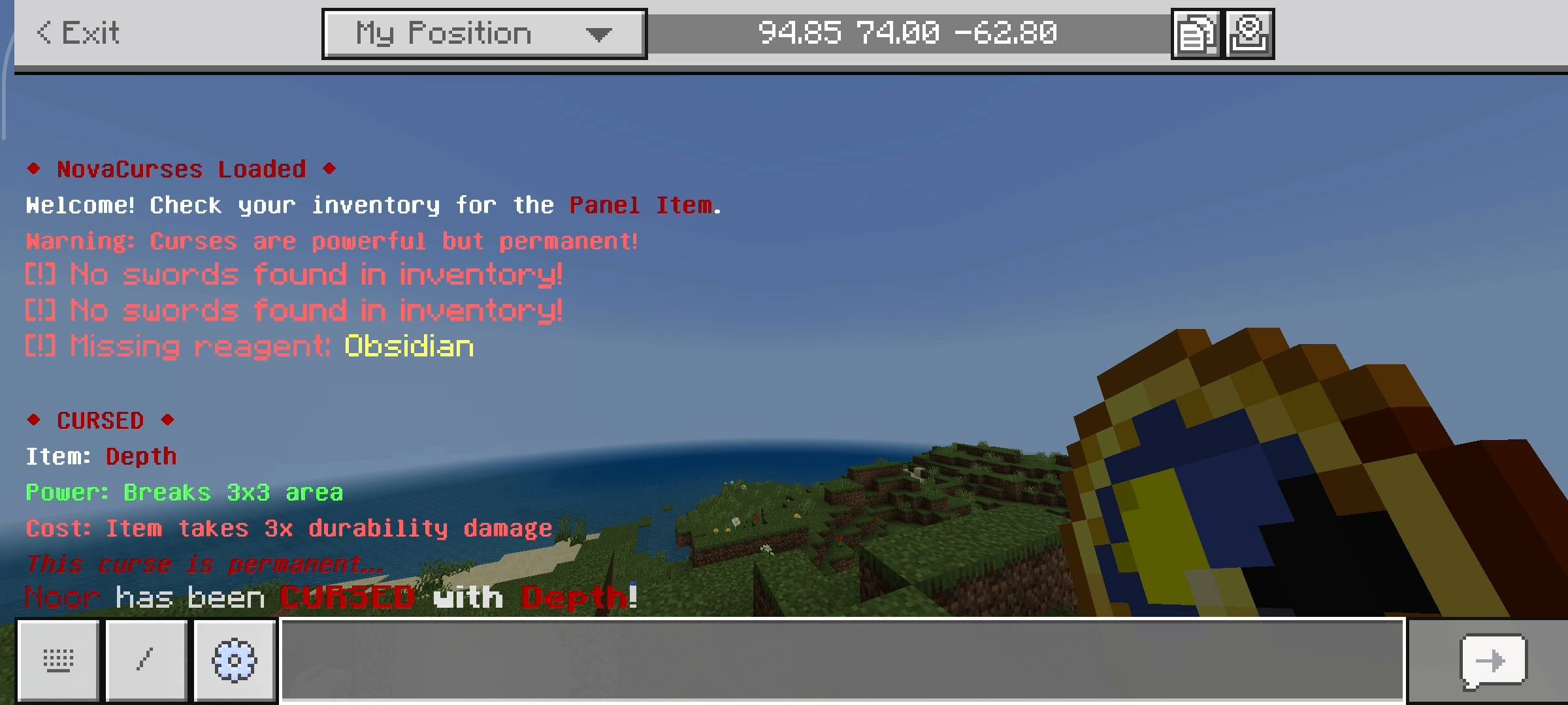 NovaCurses - Risk vs Reward Cursed Enchantments — screenshot 6