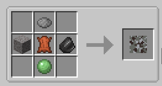 a color dye + two special ingredient + a leather + a slime ball