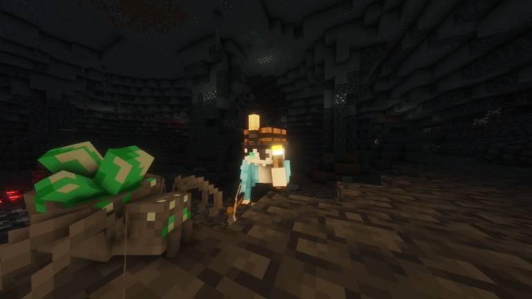 Thumbnail Small spiders that will run away from you, and drop rare ores upon killing them.