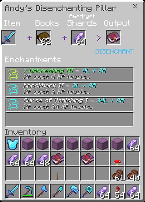 Andy's Disenchanting Pillar — screenshot 2