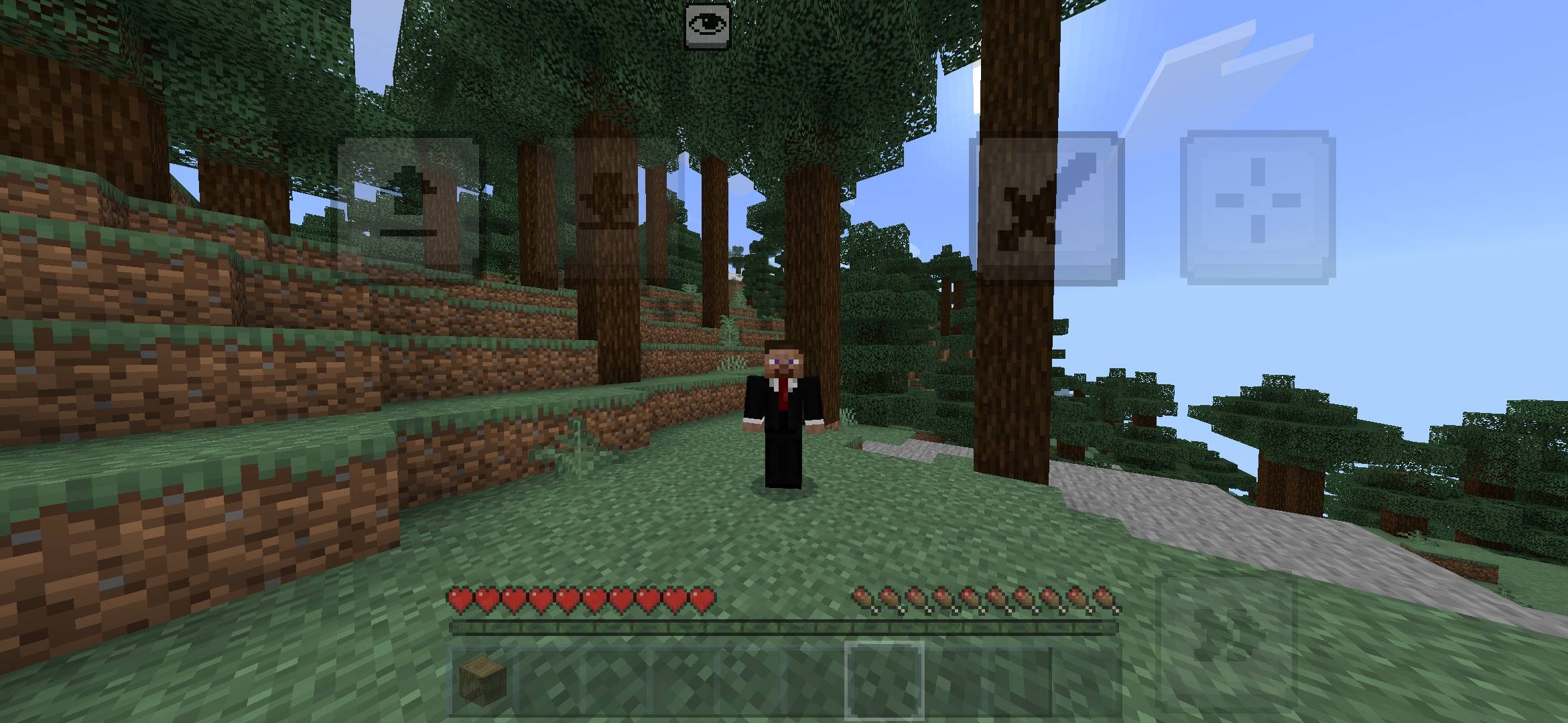 Dark Glass Ui | Bedrock — screenshot 2