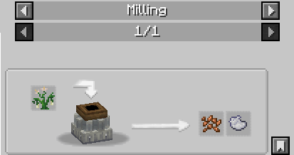 milling wild eggplants