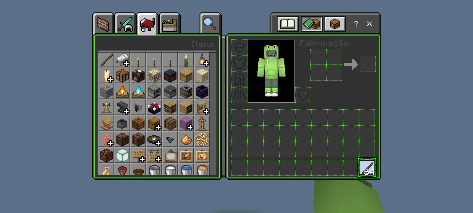 Inventário variado — screenshot 1
