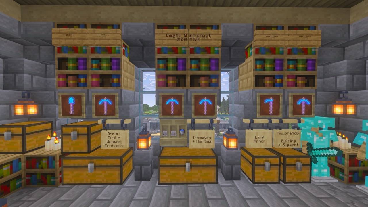 Thumbnail The Lonely Tower Library - Day - castle book wall copy Large.jpeg