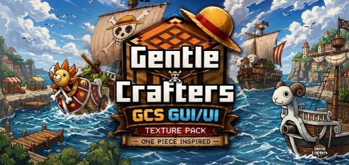 One Piece-inspired GUI Texture Pack — screenshot 1