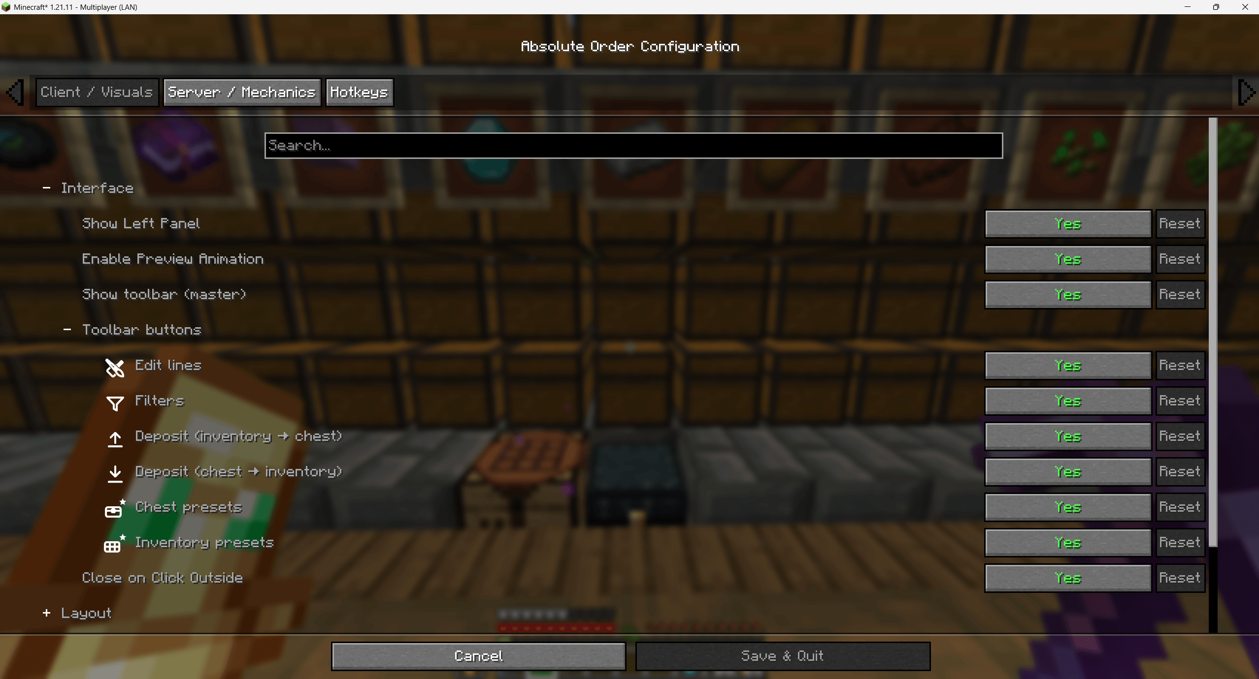 Thumbnail Toggle panels and toolbar buttons, enable preview animation, and lay the editor out your way.