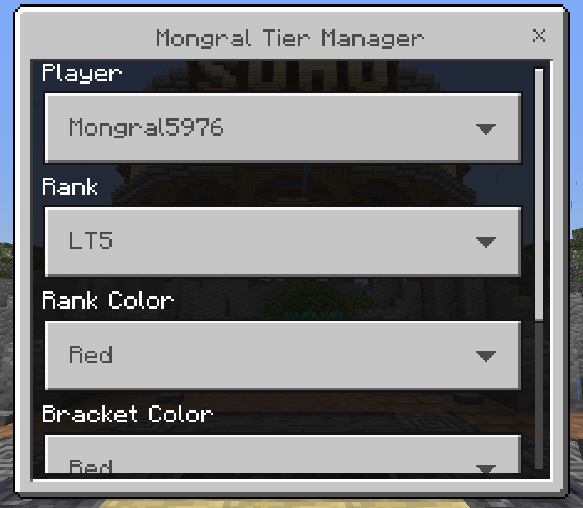 mongraltiersV4 — screenshot 1