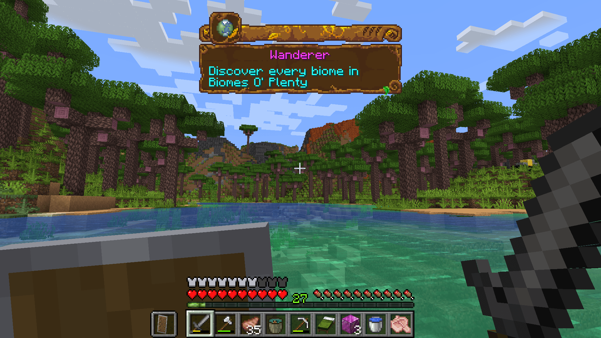 Texture Nature, animation Playful (used Biomes O' Plenty mod)
