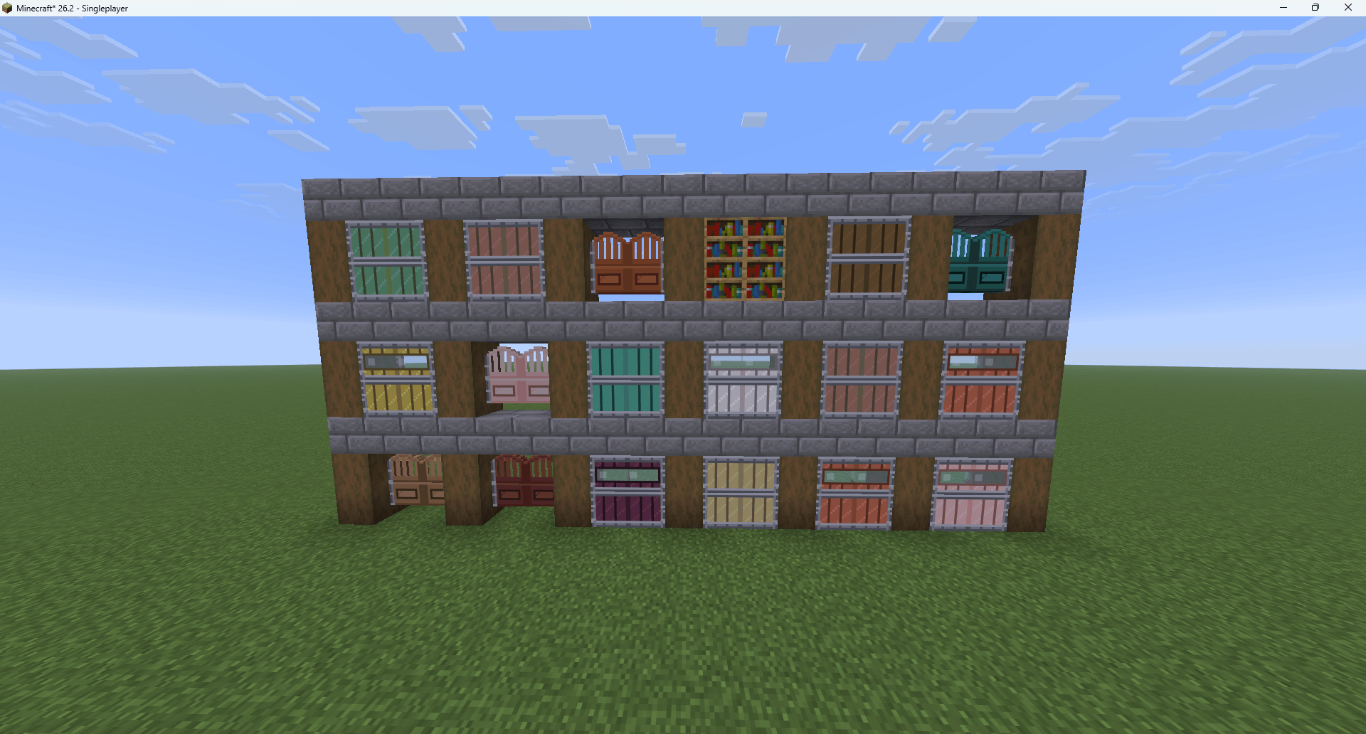Thumbnail Twelve woods, iron, and all eight copper states — plus glass and bookshelf. 200 doors in all.
