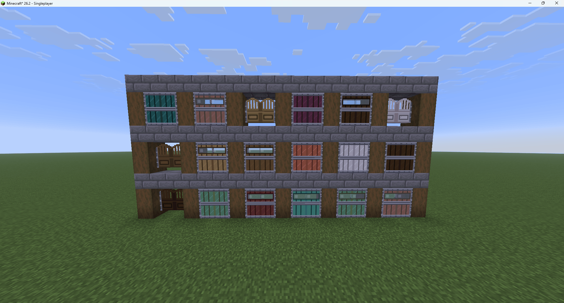 Thumbnail Twelve woods, iron, and all eight copper states — plus glass and bookshelf. 200 doors in all.
