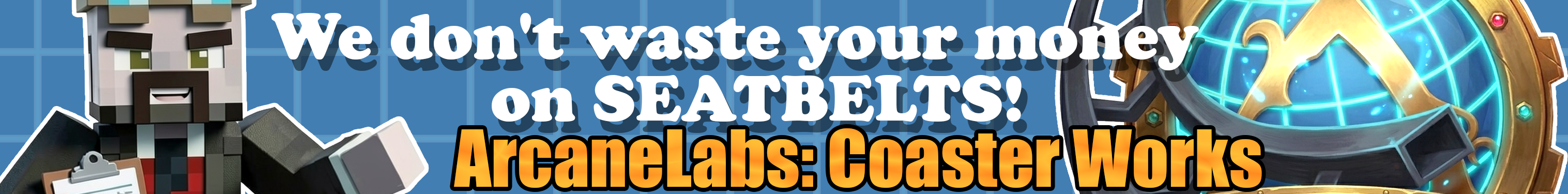 ArcaneLabs Coaster Works Banner