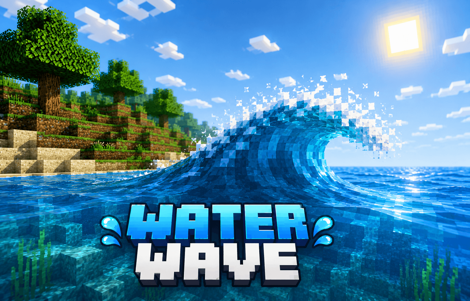water wave screenshot active
