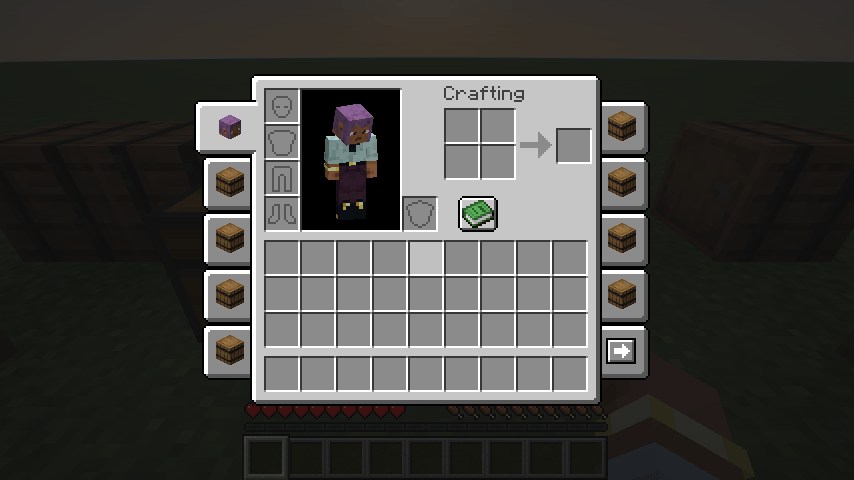 View all blocks around you that hold an inventory! Each one is its own tab.