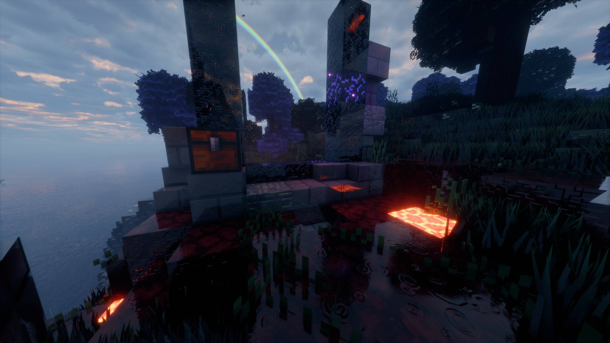Thumbnail Ancient ruins beneath a colorful rainbow, showcasing the magical exploration and atmosphere of Gaubtek23 Adventure.