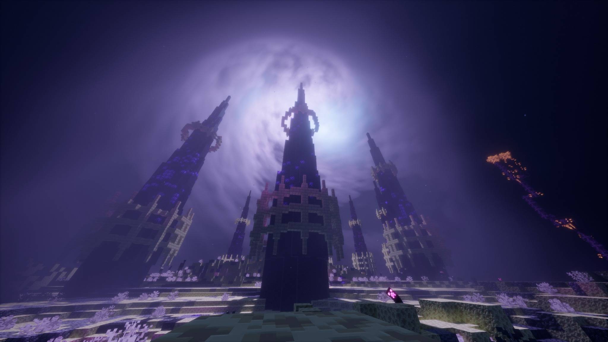Thumbnail A massive mysterious structure in the End, highlighting the scale and adventure waiting to be discovered.