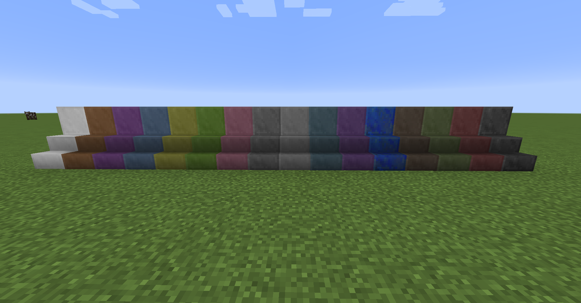 Dye Blocks & Stairs