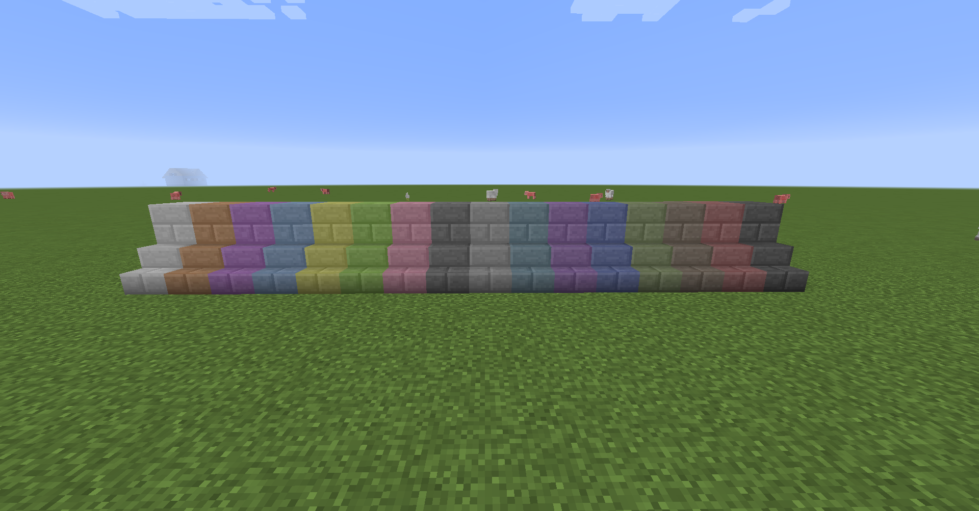 Dye Stonebrick & Stairs