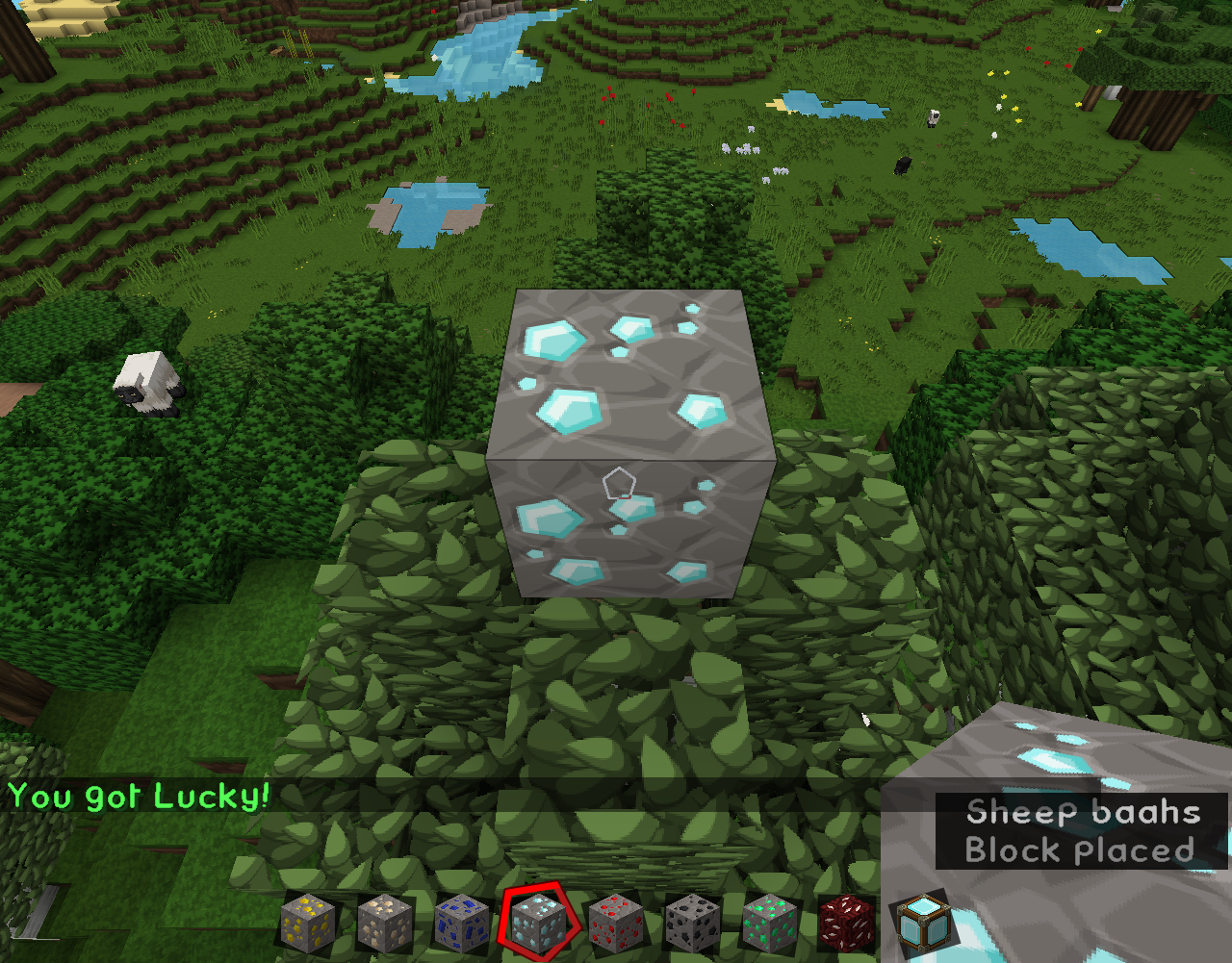 This is a list of the ores that will work with this project.
If the server has mods or other ores that aren't in the vanilla game than they will not work with this plugin.
So please do not ask me to make a version of the plugin that will work with it.