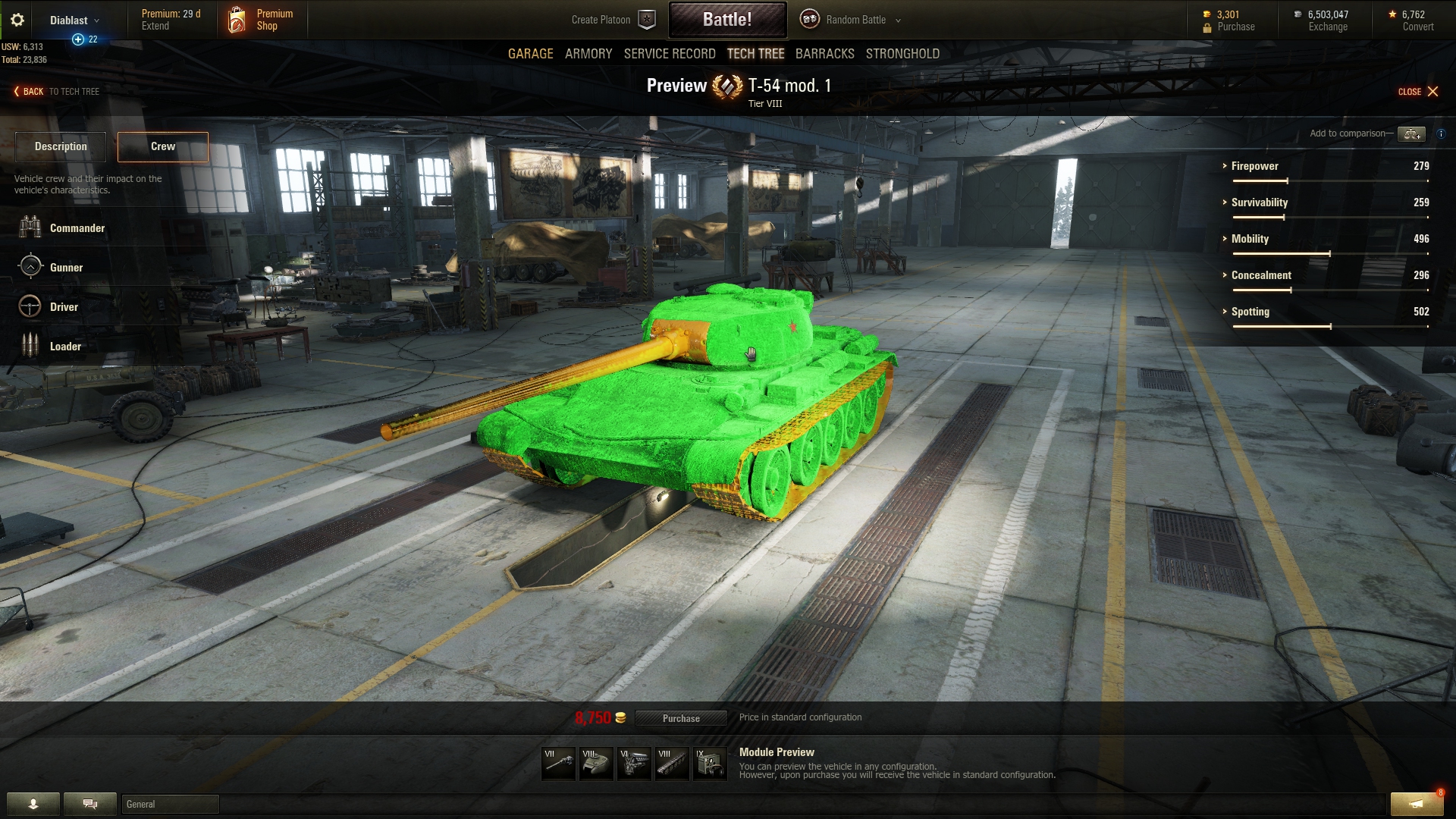 T-54 Mod. 1