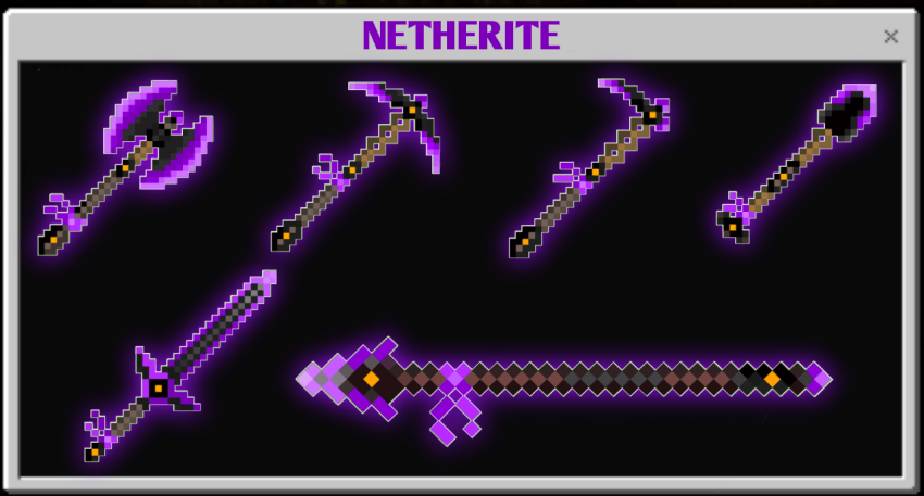 Netherite Tools