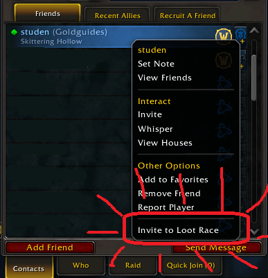 When you want to invite someone instead of everyone