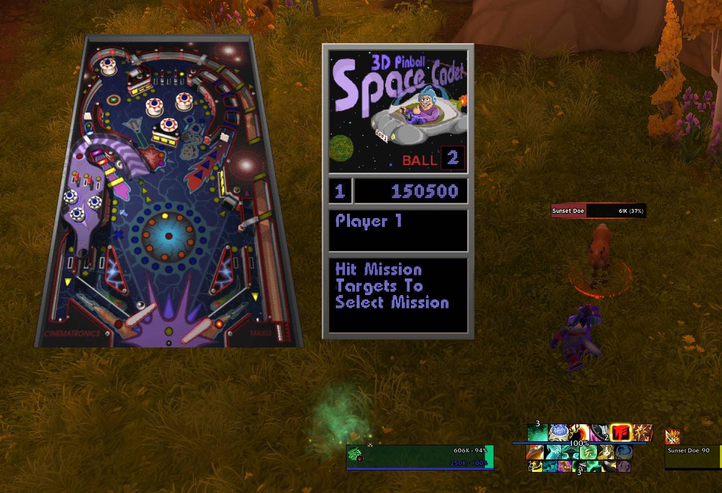 With battle mode you can battle enemies (even bosses, if you dare) while also battling the table.