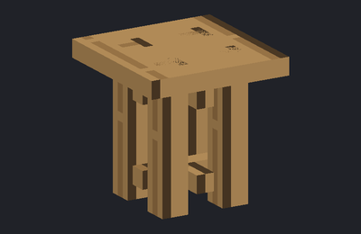 A trestle bent