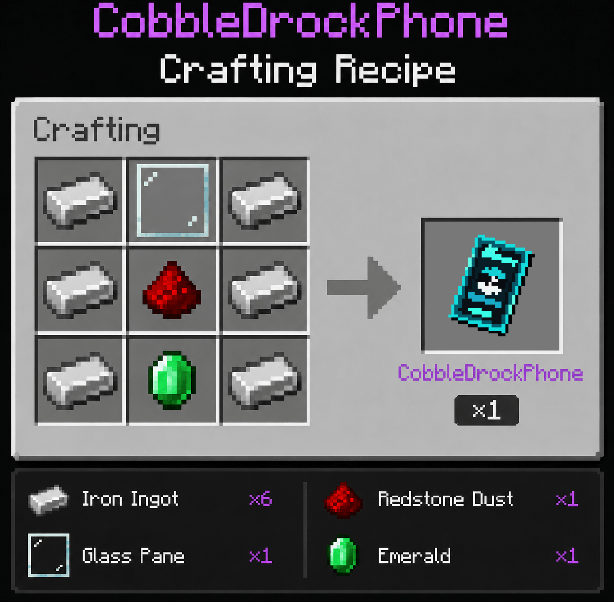 Tunao_CobbleDrockPhones — screenshot 1
