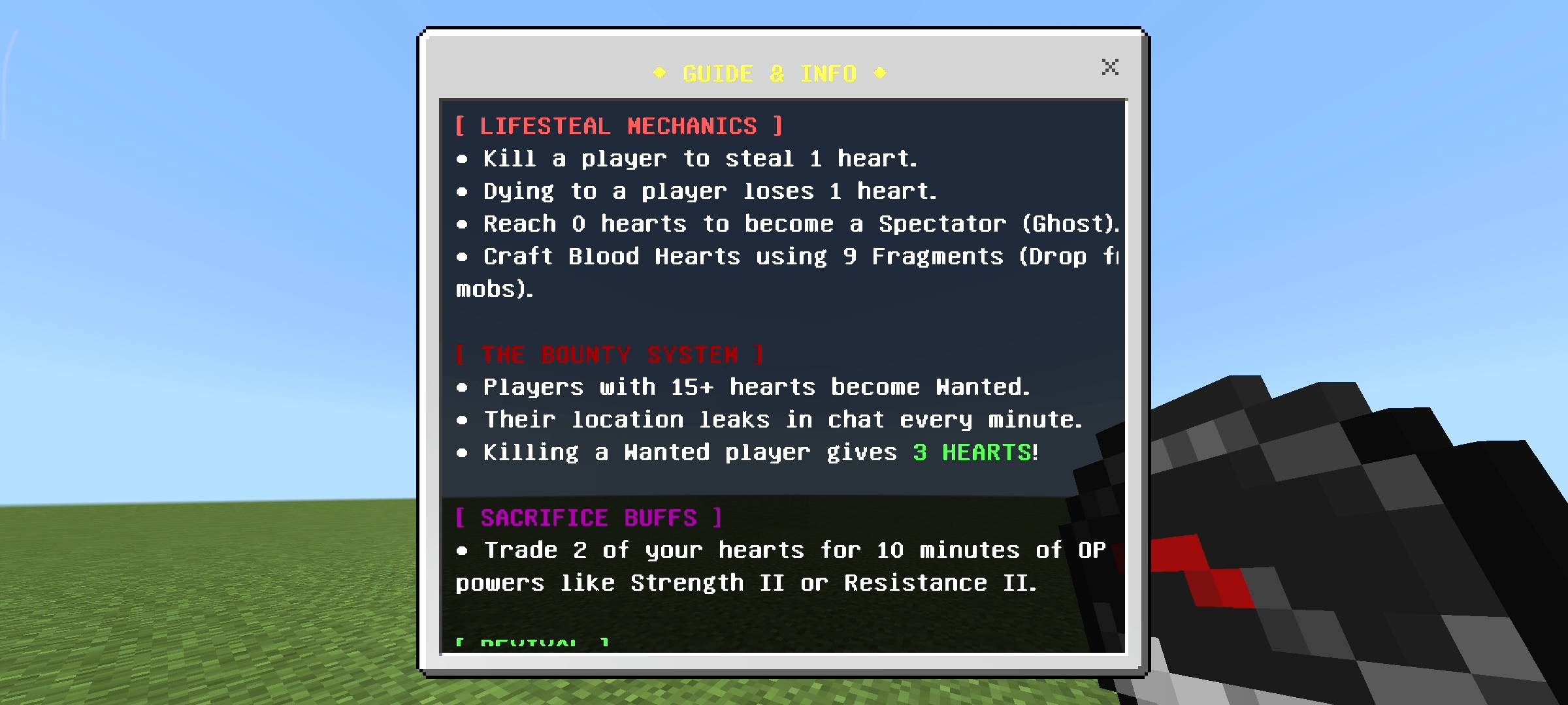 Nova LifeSteal SMP - Heart Stealing PvP System — screenshot 4