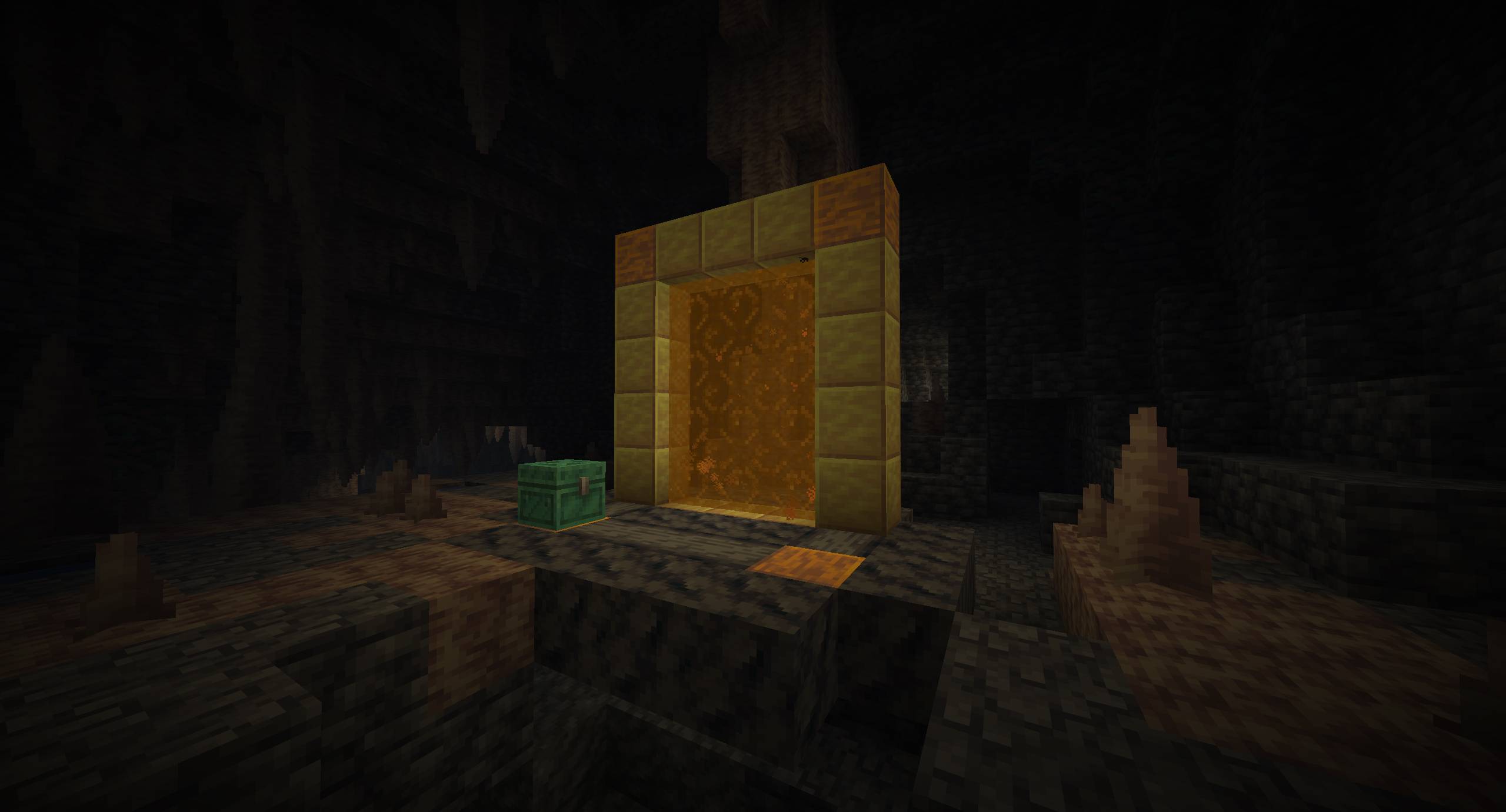 Building Mars Portals is forgotten knowledge, find one underground in a Dripstone or Sulfur Caves biome.