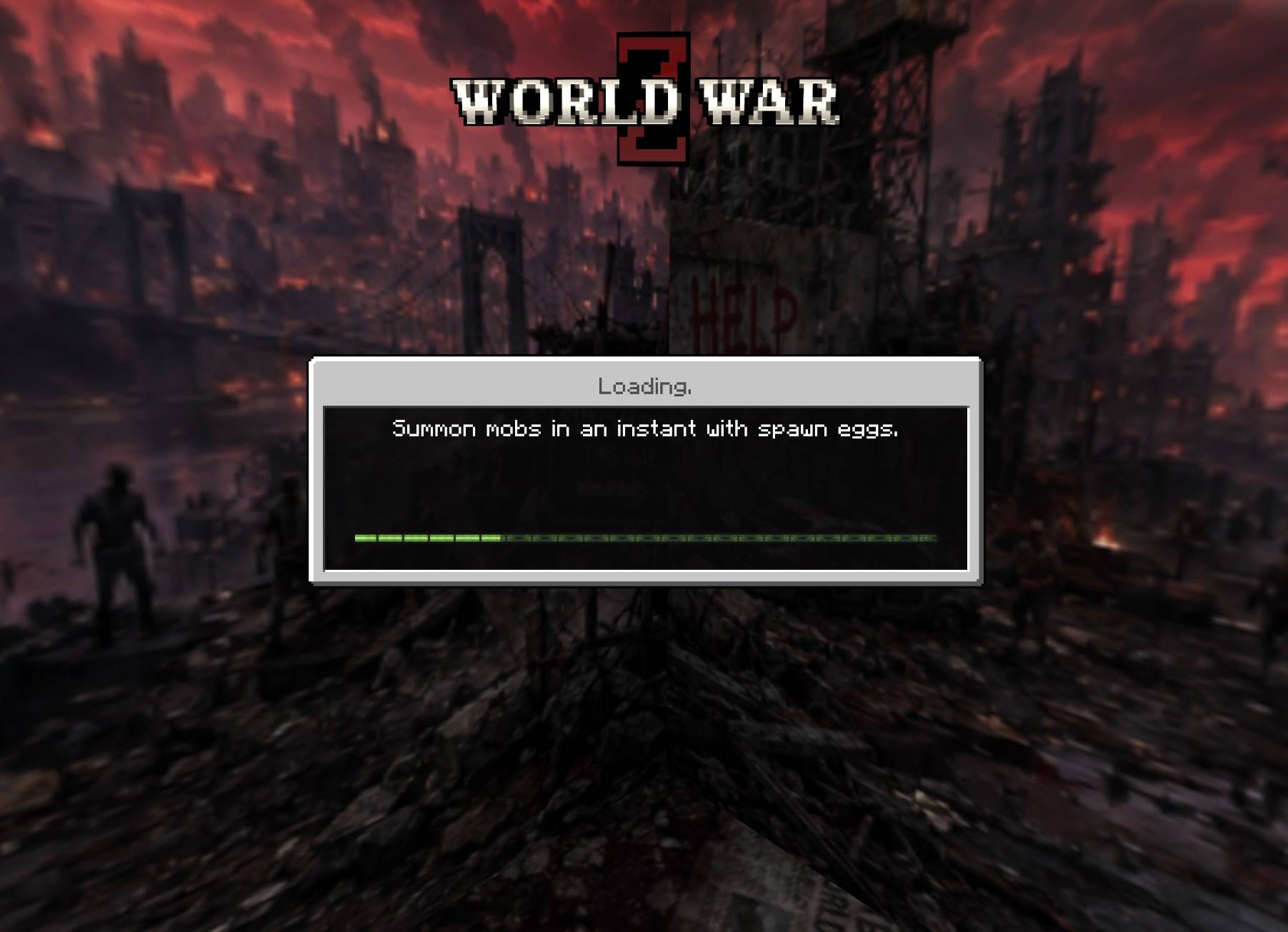 War World Z Menu UI — screenshot 4