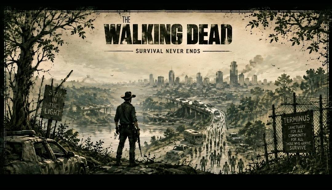 Walking Dead Menu UI — screenshot 1