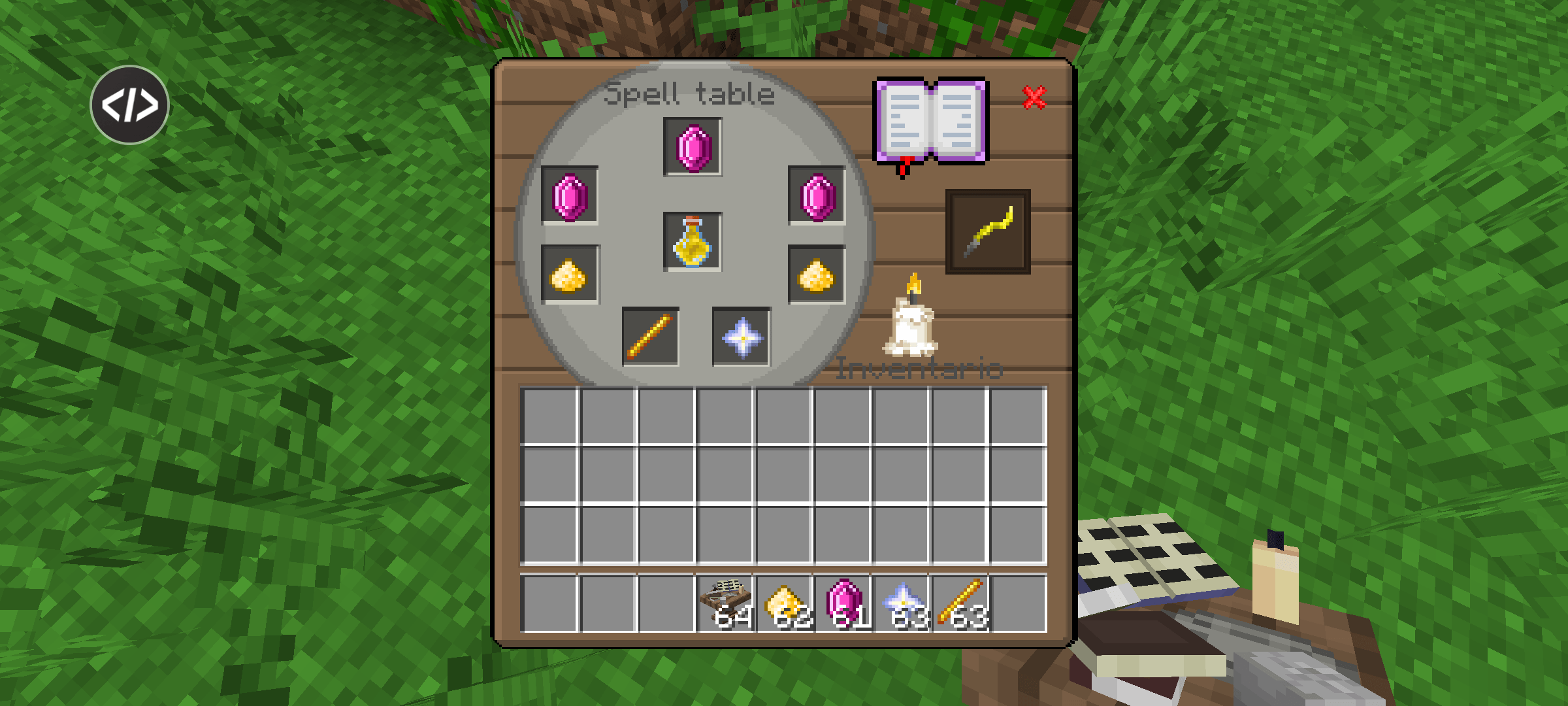 Thumbnail The addon includes a couple of tables with their own interfaces that do not use entities.