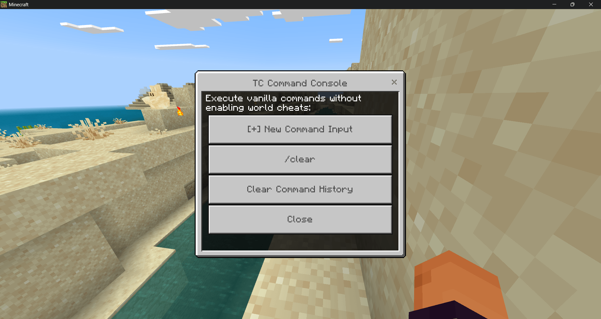 TC Command Cheat — screenshot 2