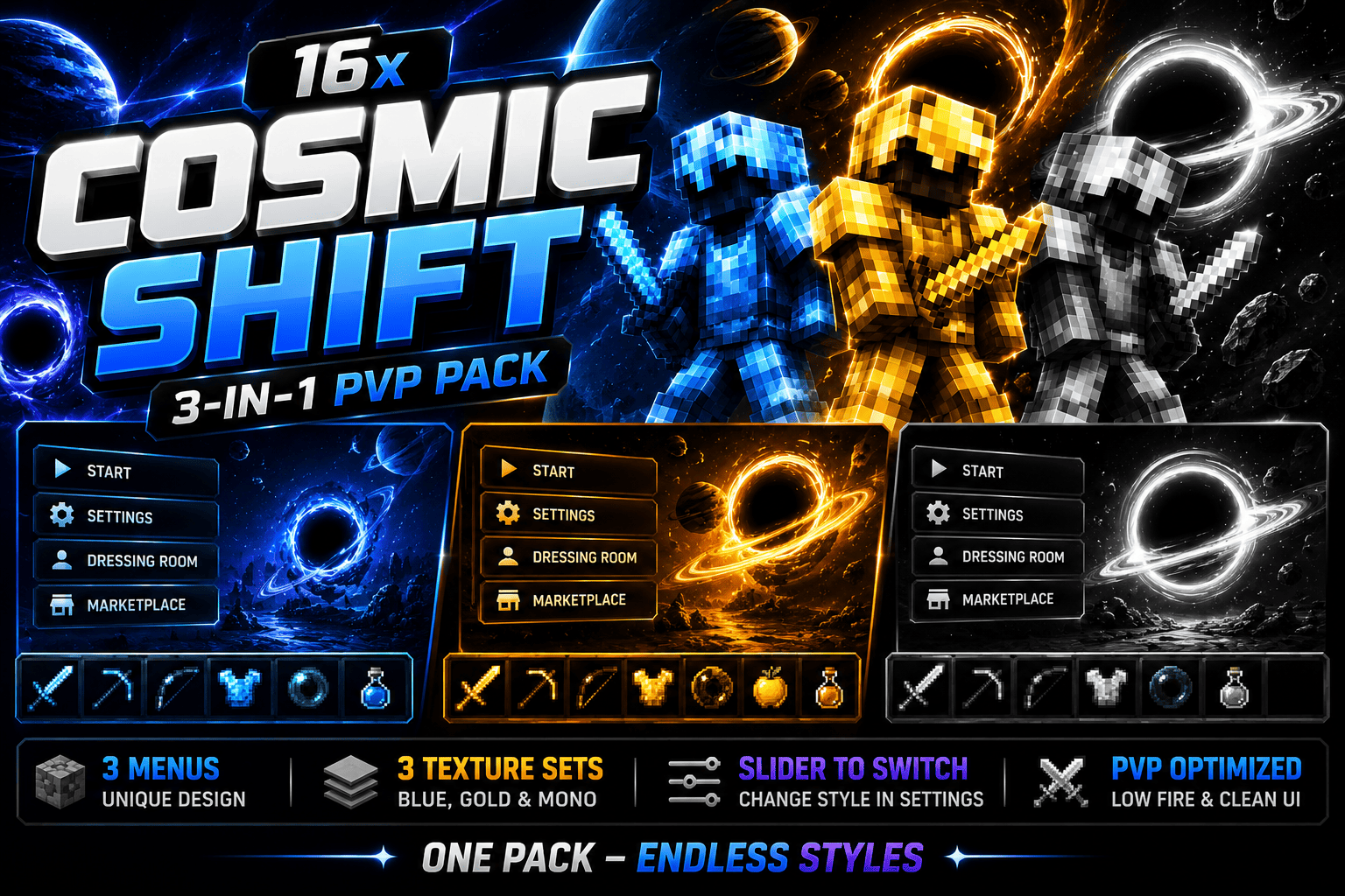 Cosmic Shift 16x