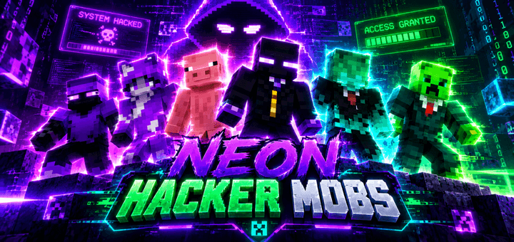 Neon Hacker Mobs — screenshot 1