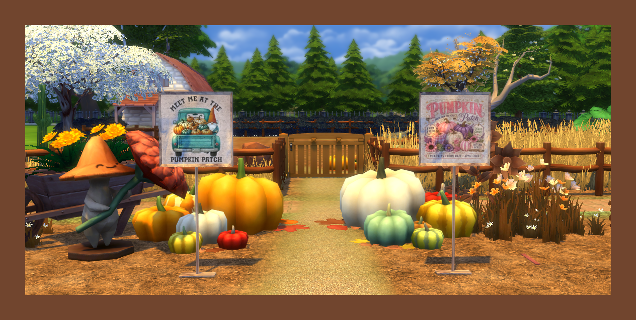 Thumbnail decorating idea