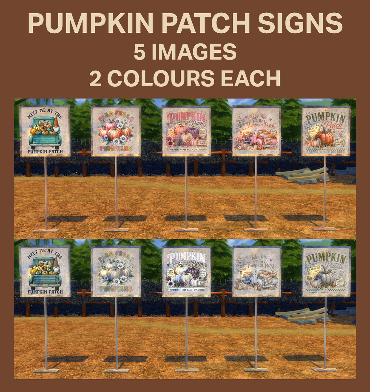 Thumbnail images and colours