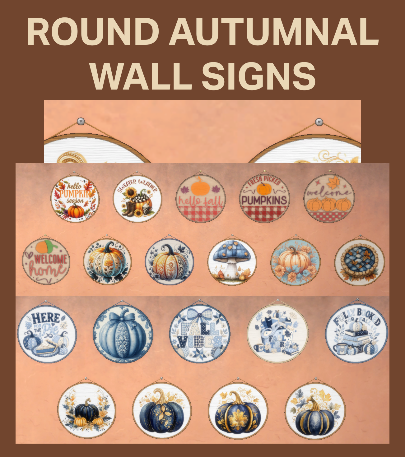 Thumbnail images and hanger detail
