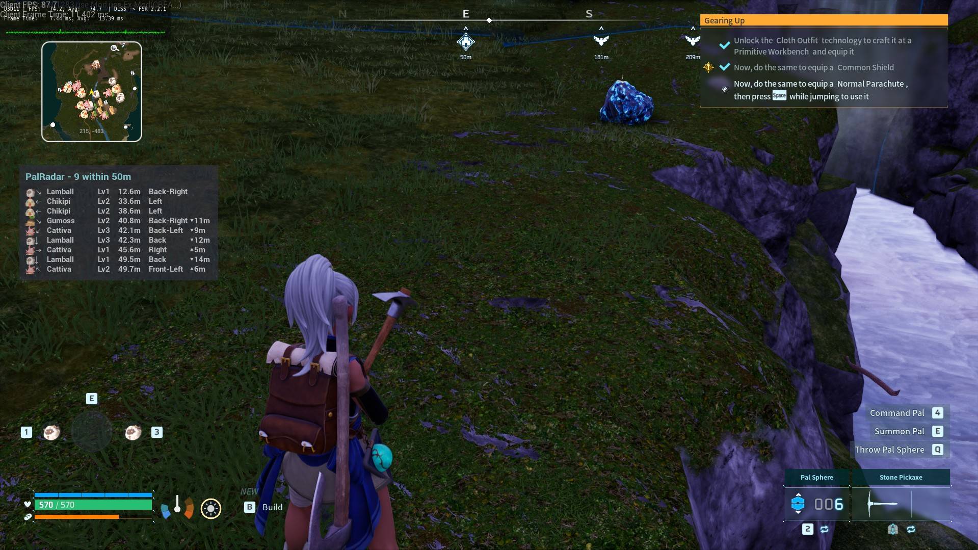 Neater radar. (PalRadar Alt UI v0.3)