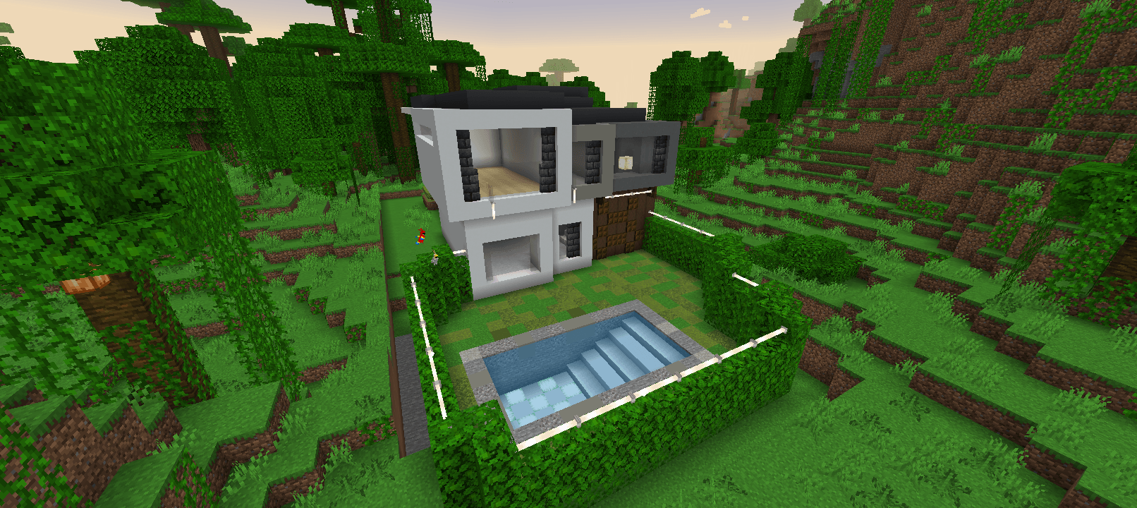 Survival Starter modern house #3 — screenshot 1