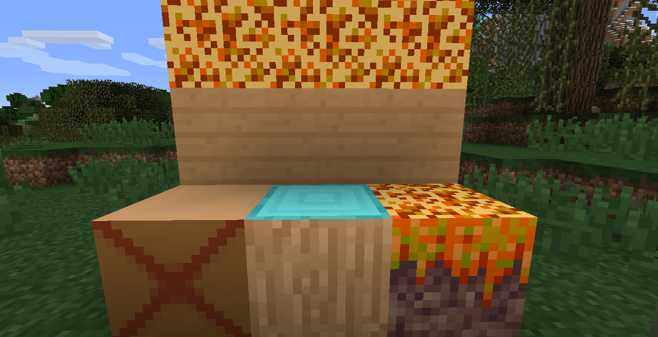 orange slime blocks