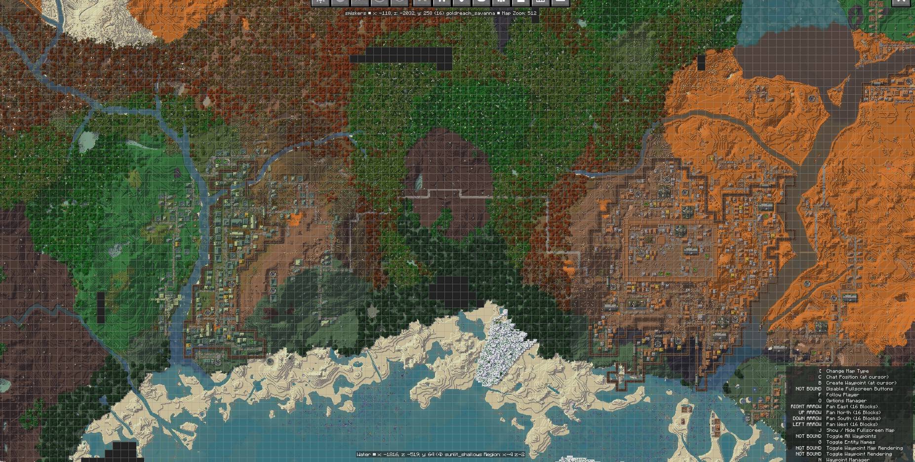 Cities in the same basin sometimes connect with a crude pathway!