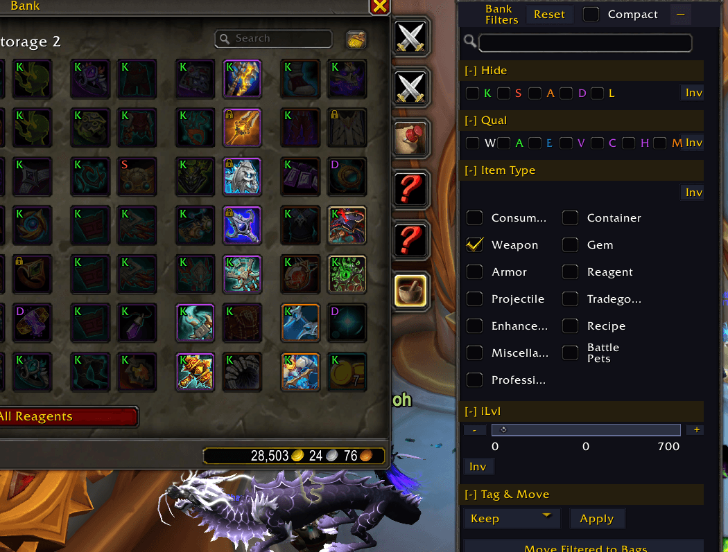 Thumbnail Bank Filter Pane works with default UI bags.