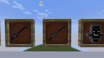 Thumbnail EN: Clean, dark PvP textures for Diamond and Netherite Swords.TR: Elmas ve Netherite kılıçlar için özel koyu PvP tasarımları.