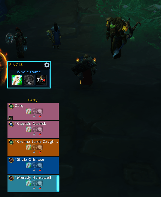 Thumbnail In retribution spec, ready to cast some defensives. Mind the indicators to see if spells are ready.