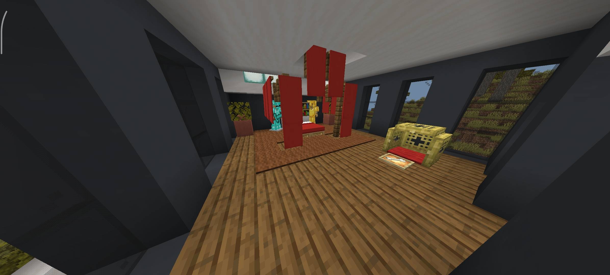 Modern Survival House With Pool - Small Black Villa 2 Floors — screenshot 3