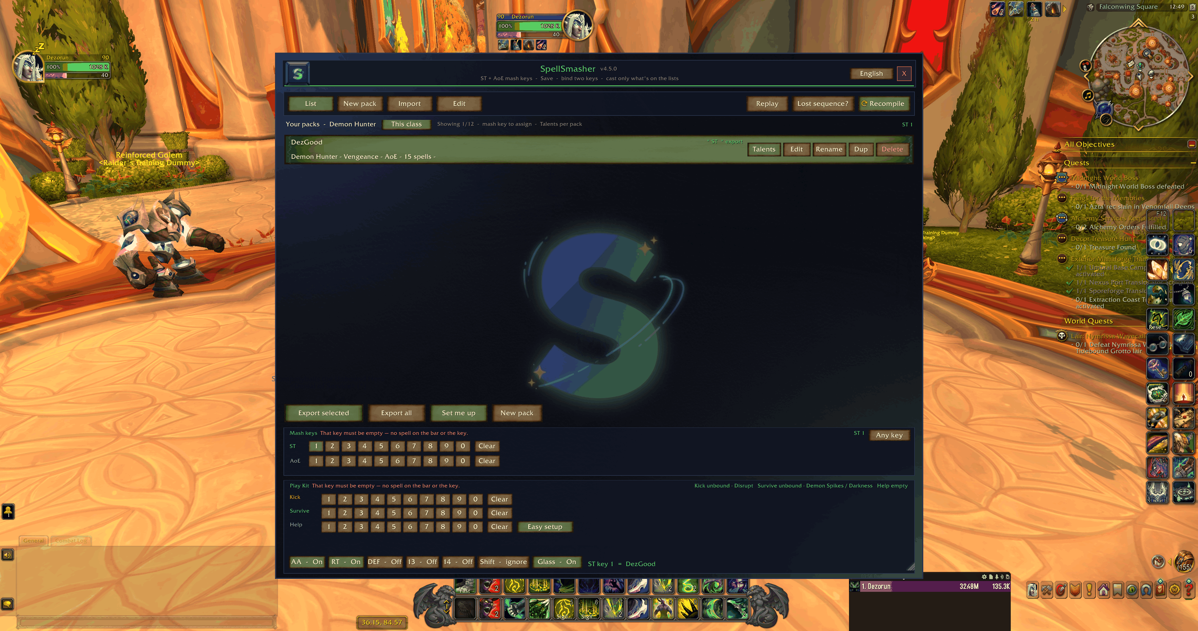 Thumbnail Saved Sequences