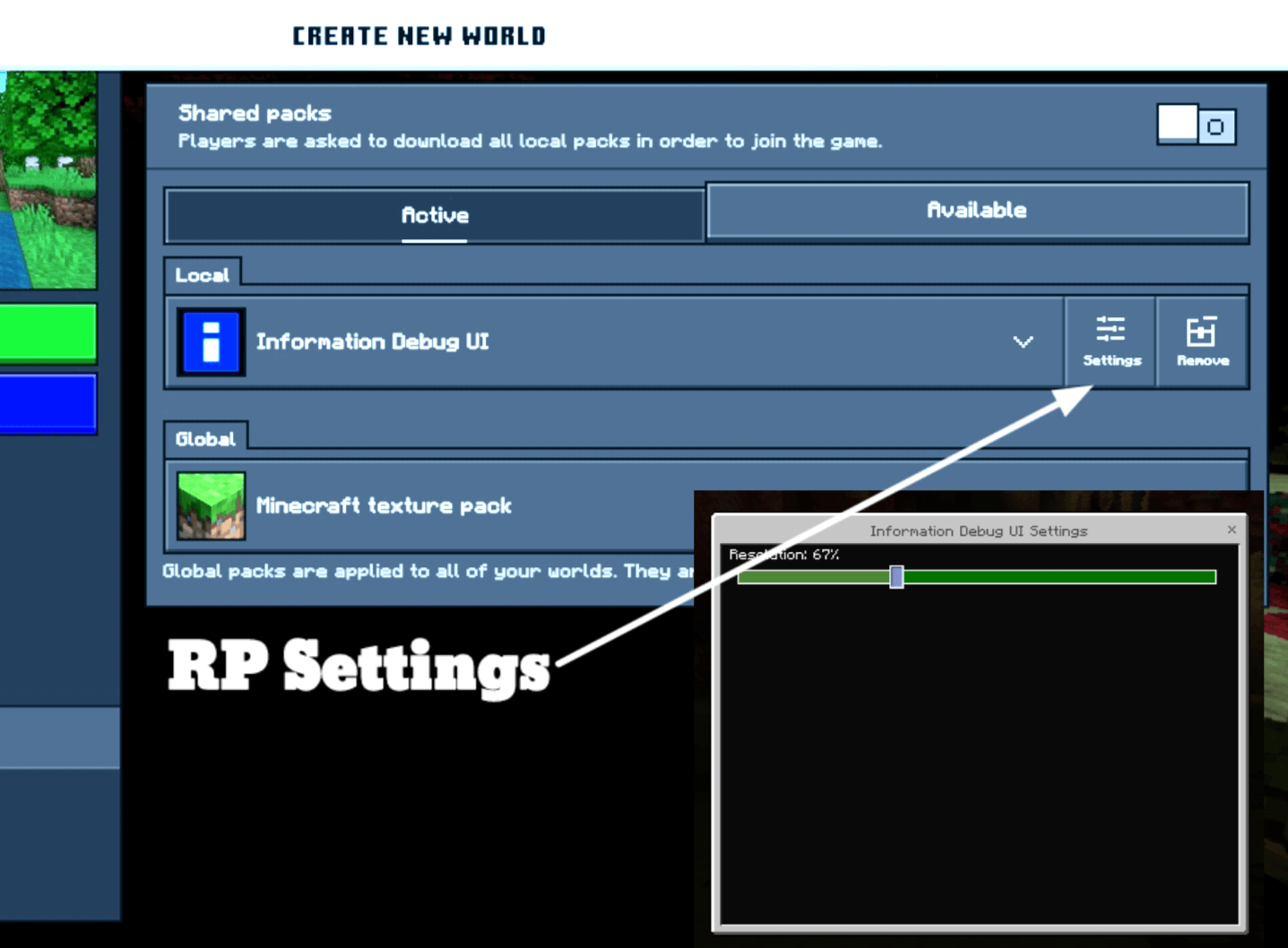 Information Debug Ui Addon Mcpe — screenshot 4