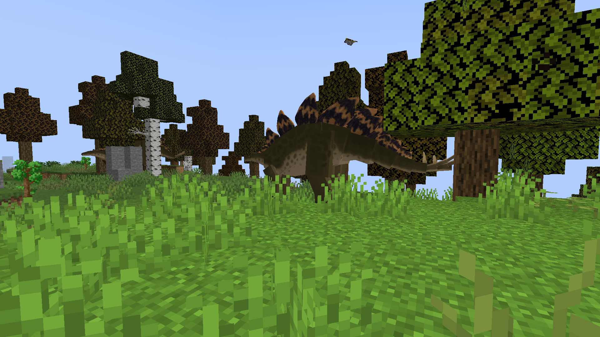 Thumbnail Stegosaurus from Jurassic Reborn Paired with Jurassic Reborn Natural spawning